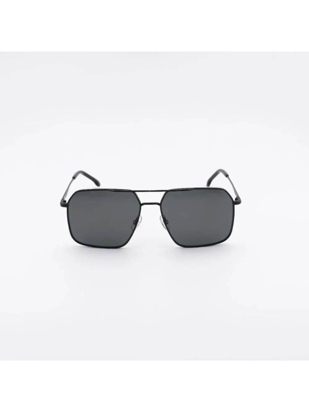 CARRERA 333/S 0003 M9 Sunglasses Black Aviator Frame, Grey Polarized Lenses